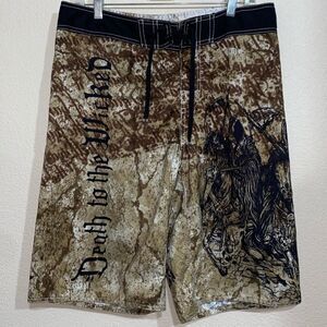 board shorts courage above all M